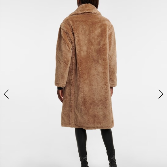 Meteo yves salomon brown wool teddy coat size 34 (XS) - Picture 3 of 7